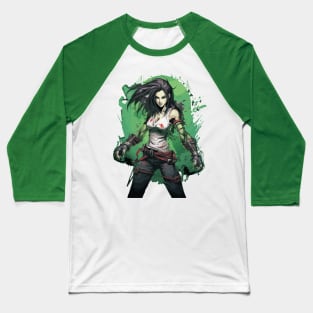 The Monster Anime Girl Baseball T-Shirt